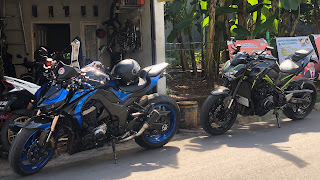 Bengkel shock & servis motor "18"