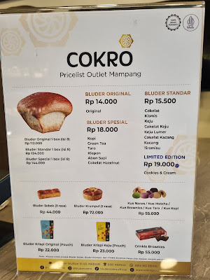 Bluder Cokro Outlet Mampang