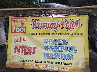 Nasi Pecel Rawon Pucang Moroseneng