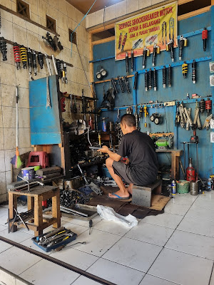 Service ShockBreaker Motor Bandung/Cimahi